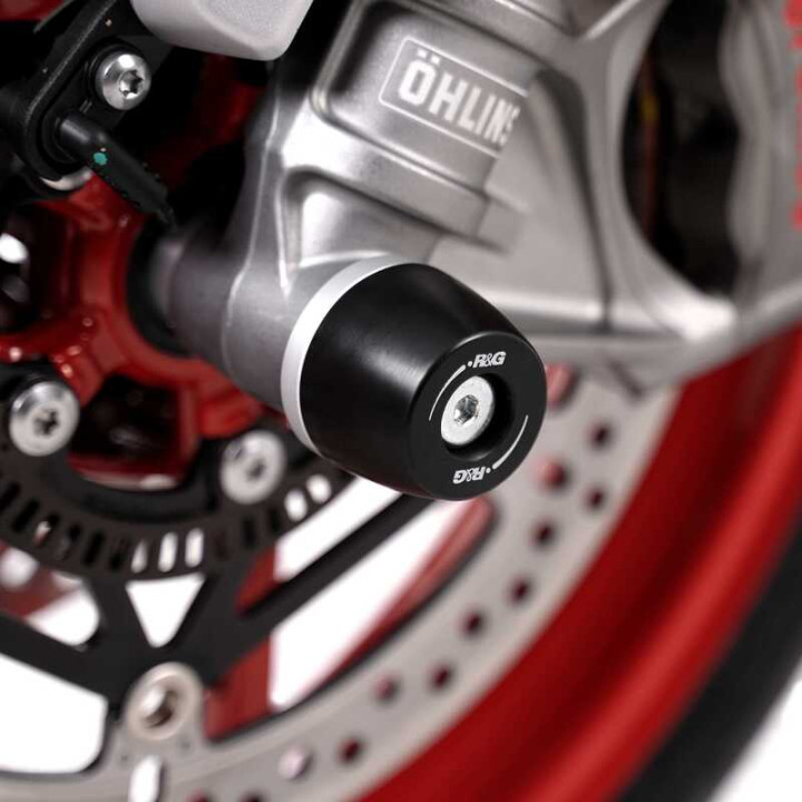 Protection de fourche R&G Racing FP0333BK | Oxmoto