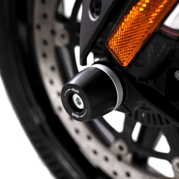 Protection de fourche R&G Racing FP0340BK | Oxmoto