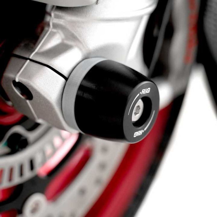 Protection de fourche R&G Racing FP0341BK | Oxmoto