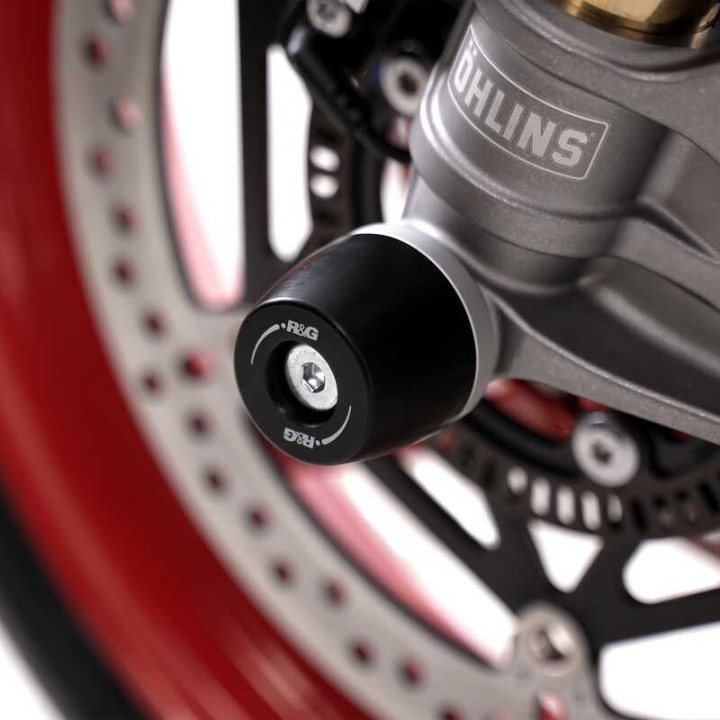 Protection de fourche R&G Racing FP0333BK | Oxmoto