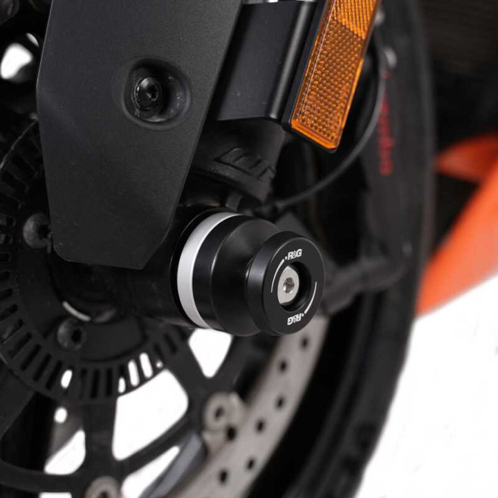Protection de fourche R&G Racing FP0340BK | Oxmoto