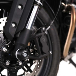Protection de fourche R&G Racing FP0324BK | Oxmoto