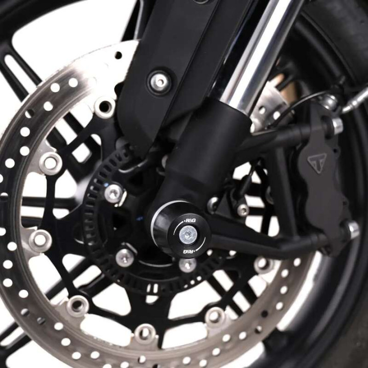 Protection de fourche R&G Racing FP0324BK | Oxmoto