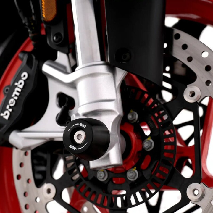 Protection de fourche R&G RACING FP0320BK | Oxmoto