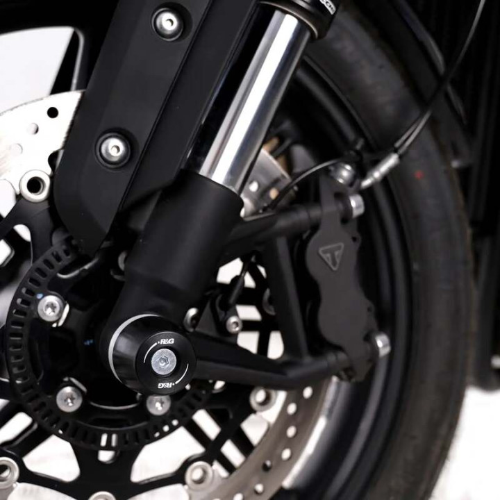 Protection de fourche R&G Racing FP0324BK | Oxmoto