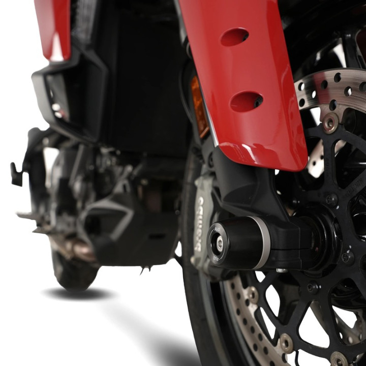 Protections de fourche R&G RACING FP0313BK | Oxmoto