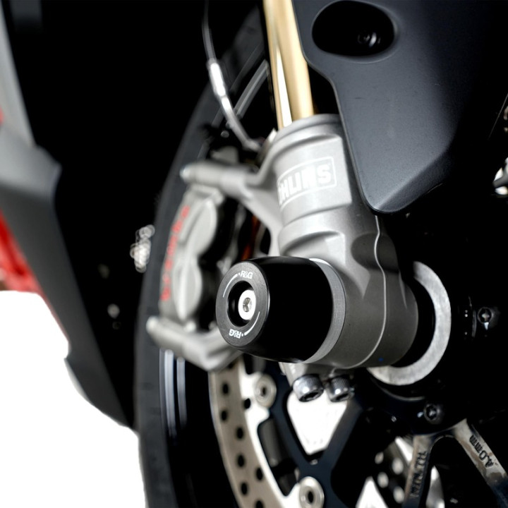 Protections de fourche R&G RACING FP0313BK | Oxmoto