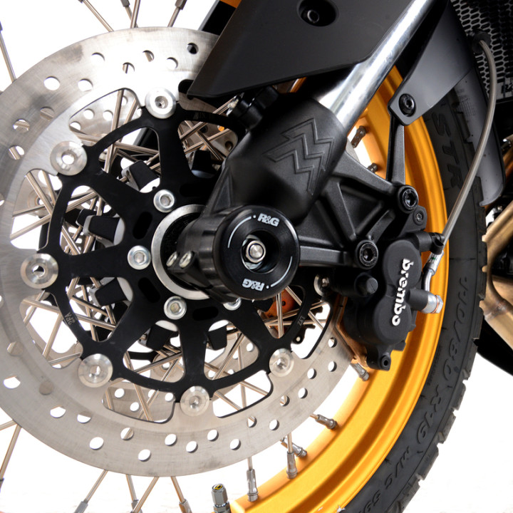 Protection de fourche R&G RACING noir FP0274BK | Oxmoto