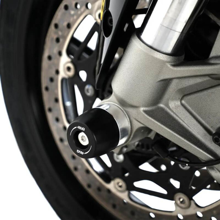 Protection de fourche R&G RACING FP0306BK | Oxmoto