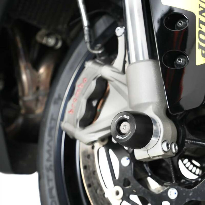 Protection de fourche R&G RACING FP0306BK | Oxmoto