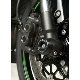 Protection de fourche R&G RACING noir Kawasaki ZX10R FP0081BK