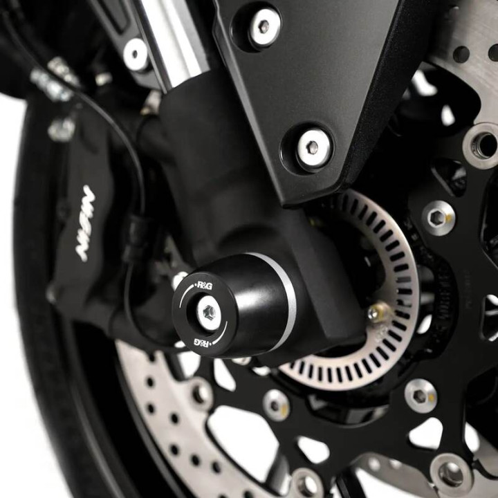 Protection de fourche R&G Racing FP0321BK | Oxmoto