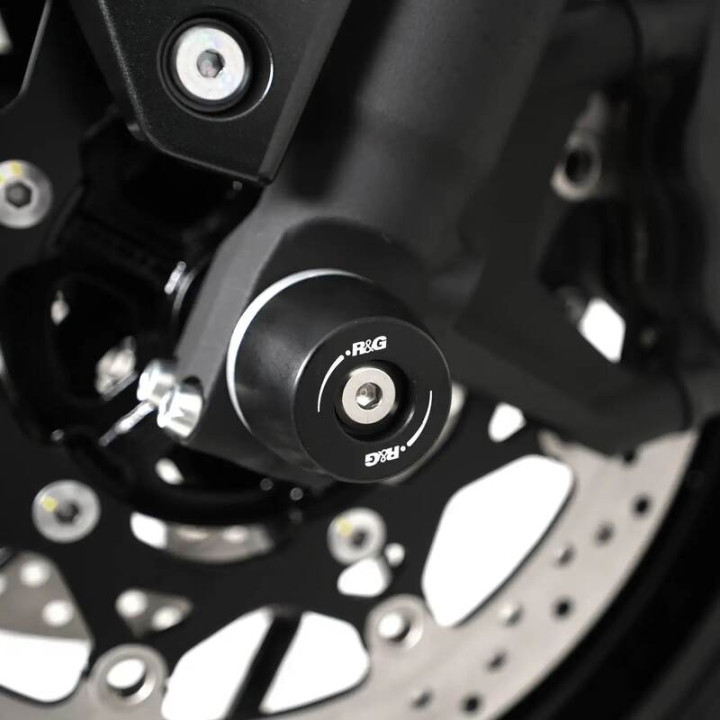 Protection de fourche R&G Racing FP0321BK | Oxmoto