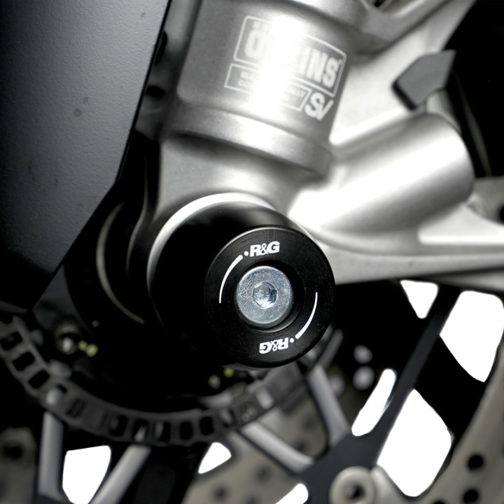 Protections de fourche R&G Racing FP0300BK | Oxmoto