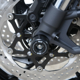 Protection de fourche R&G RACING noir FP0223BK | Oxmoto