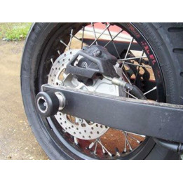 Protection de bras oscillant R&G RACING noir Yamaha | Oxmoto
