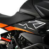 Kit grip de réservoir R&G RACING 2 pièces EZRG518CL | Oxmoto