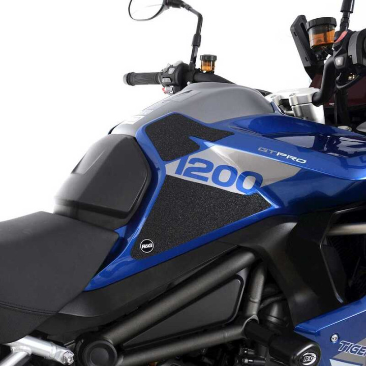 Grip de réservoir R&G RACING - Noir EZRG828BL | Oxmoto