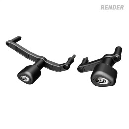 Tampons de protection R&G RACING Aero - noir CP0601BL