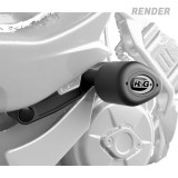 Tampons de protection R&G RACING Aero - noir CP0601BL