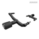 Tampons de protection R&G RACING Aero - noir CP0601BL