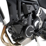 Tampons de protection R&G RACING Aero noir CP0560BL | Oxmoto