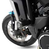 Tampons de protection R&G RACING Aero noir CP0560BL | Oxmoto