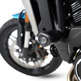 Tampons de protection R&G RACING Aero noir CP0560BL | Oxmoto