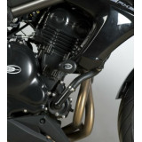 Tampons de protection R&G RACING Aero noir Kawasaki ER-6 N CP0313BL