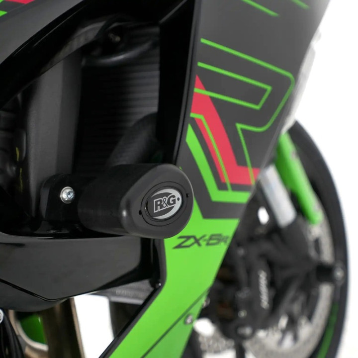 Tampon pare-carter R&G RACING Aero - noir CP0567BL | Oxmoto
