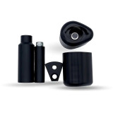 Tampon pare-carter R&G RACING Aero - noir CP0561BL | Oxmoto