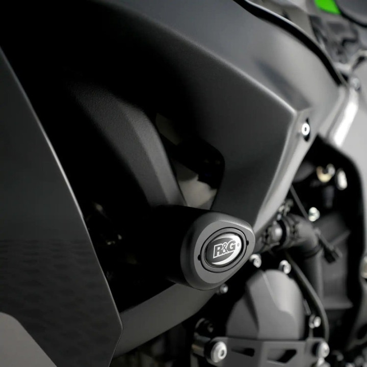 Tampon pare-carter R&G RACING Aero - noir CP0567BL | Oxmoto