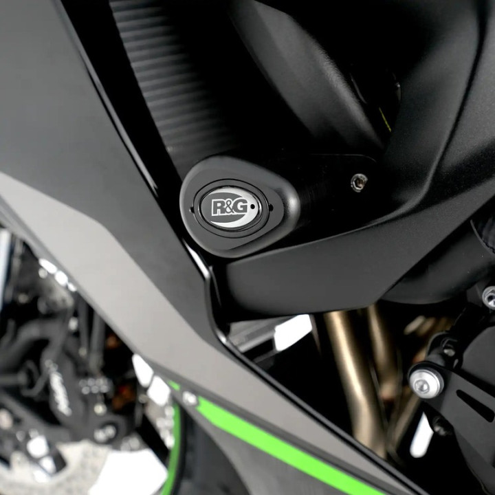 Tampon pare-carter R&G RACING Aero - noir CP0567BL | Oxmoto