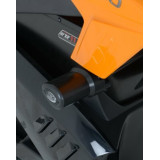 Tampons de protection R&G RACING Aero noir CP0348BL | Oxmoto