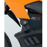 Tampons de protection R&G RACING Aero noir CP0348BL | Oxmoto