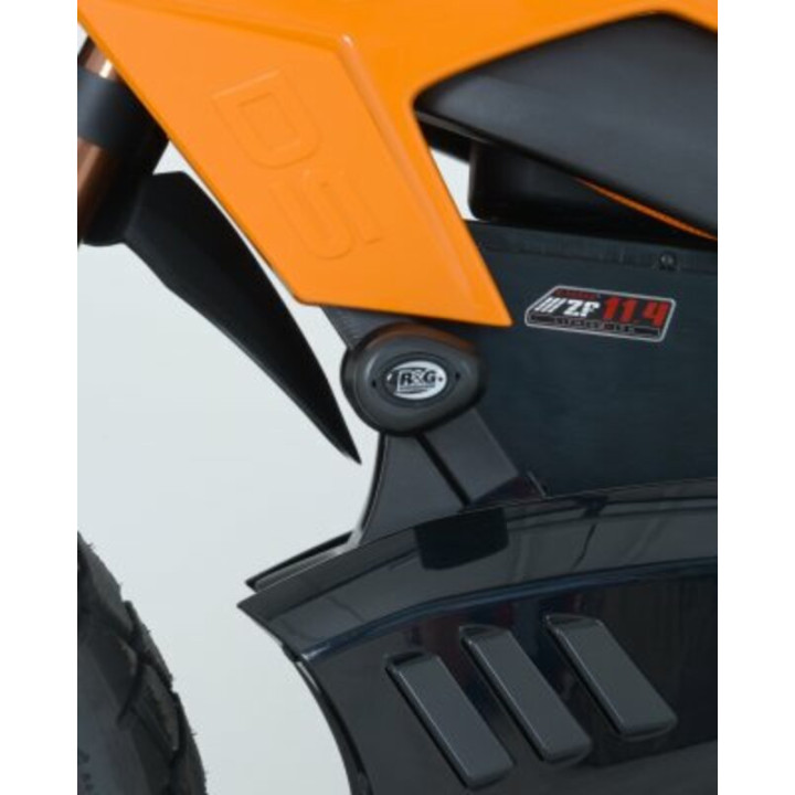 Tampons de protection R&G RACING Aero noir CP0348BL | Oxmoto