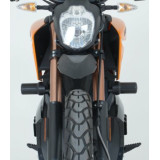 Tampons de protection R&G RACING Aero noir CP0348BL | Oxmoto