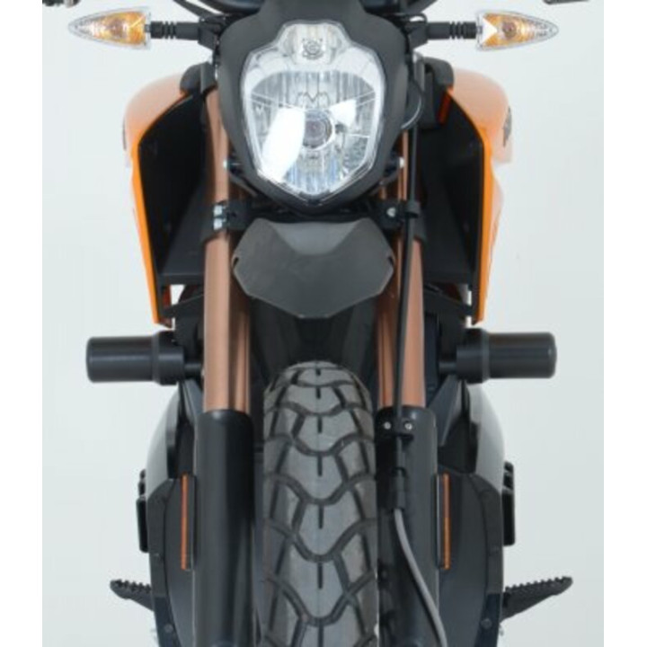 Tampons de protection R&G RACING Aero noir CP0348BL | Oxmoto