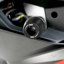 Tampons de protection R&G RACING Aero - noir CP0575BL