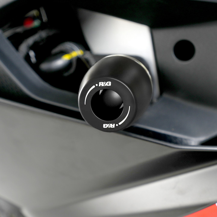 Tampons de protection R&G RACING Aero - noir CP0575BL