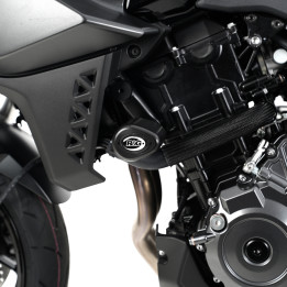 Tampons de protection R&G RACING Aero noir CP0557BL | Oxmoto