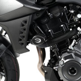 Tampons de protection R&G RACING Aero noir CP0557BL | Oxmoto