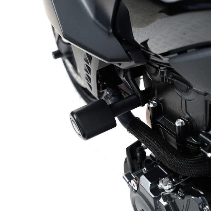 Tampons de protection R&G RACING Aero noir CP0557BL | Oxmoto