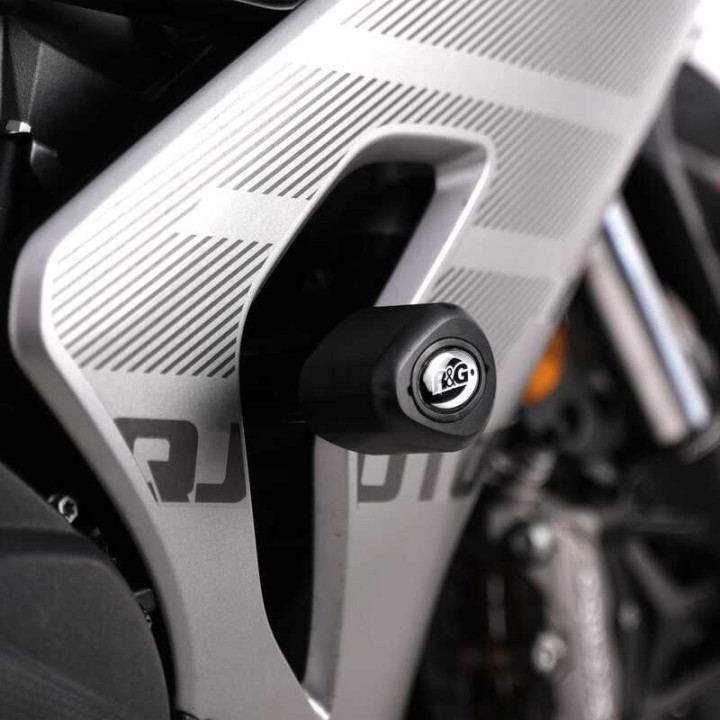 Tampons de protection R&G RACING Aero - noir CP0606BL