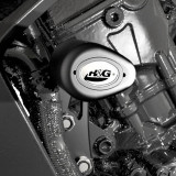 Tampons de protection R&G RACING Aero noir CP0550BL | Oxmoto