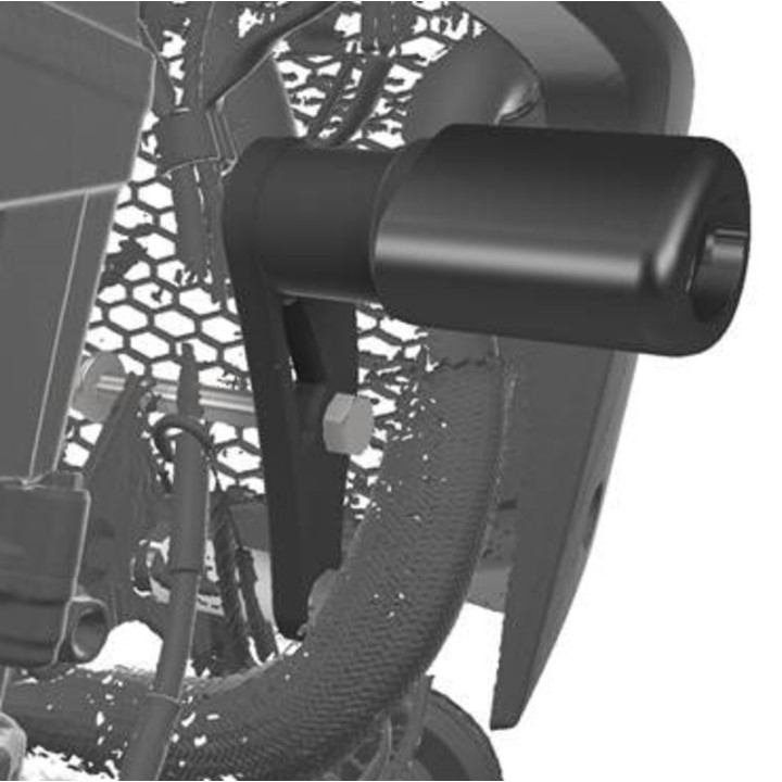 Tampons de protection R&G RACING Aero noir CP0550BL | Oxmoto