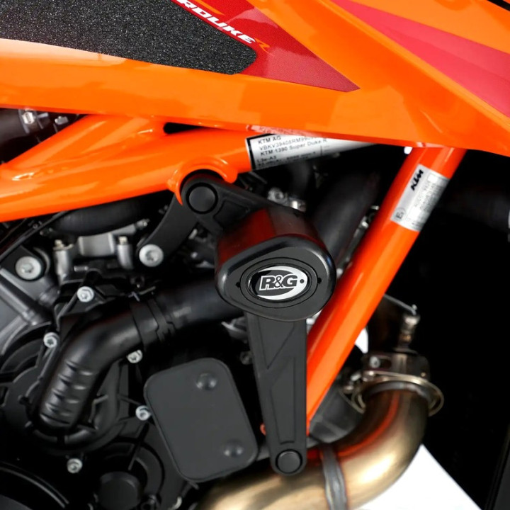 Tampon pare-carter R&G RACING Aero - noir CP0569BL | Oxmoto