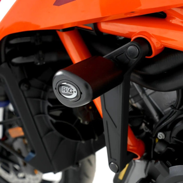 Tampon pare-carter R&G RACING Aero - noir CP0569BL | Oxmoto