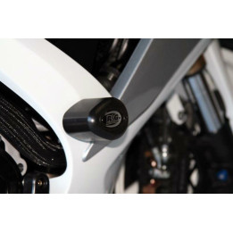 Tampons de protection R&G RACING Aero noir Suzuki GSX-R600/750 CP0214BL