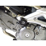 Tampons de protection R&G RACING Aero noir CP0255BL | Oxmoto